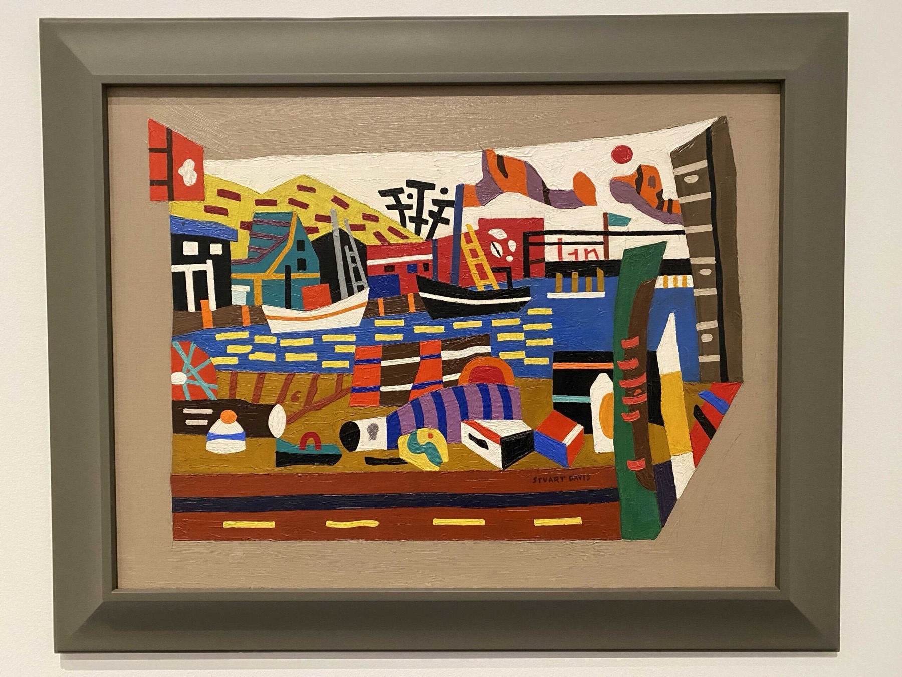 Framed work
